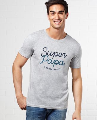 T-Shirt homme Super Papa (Edition limitée)