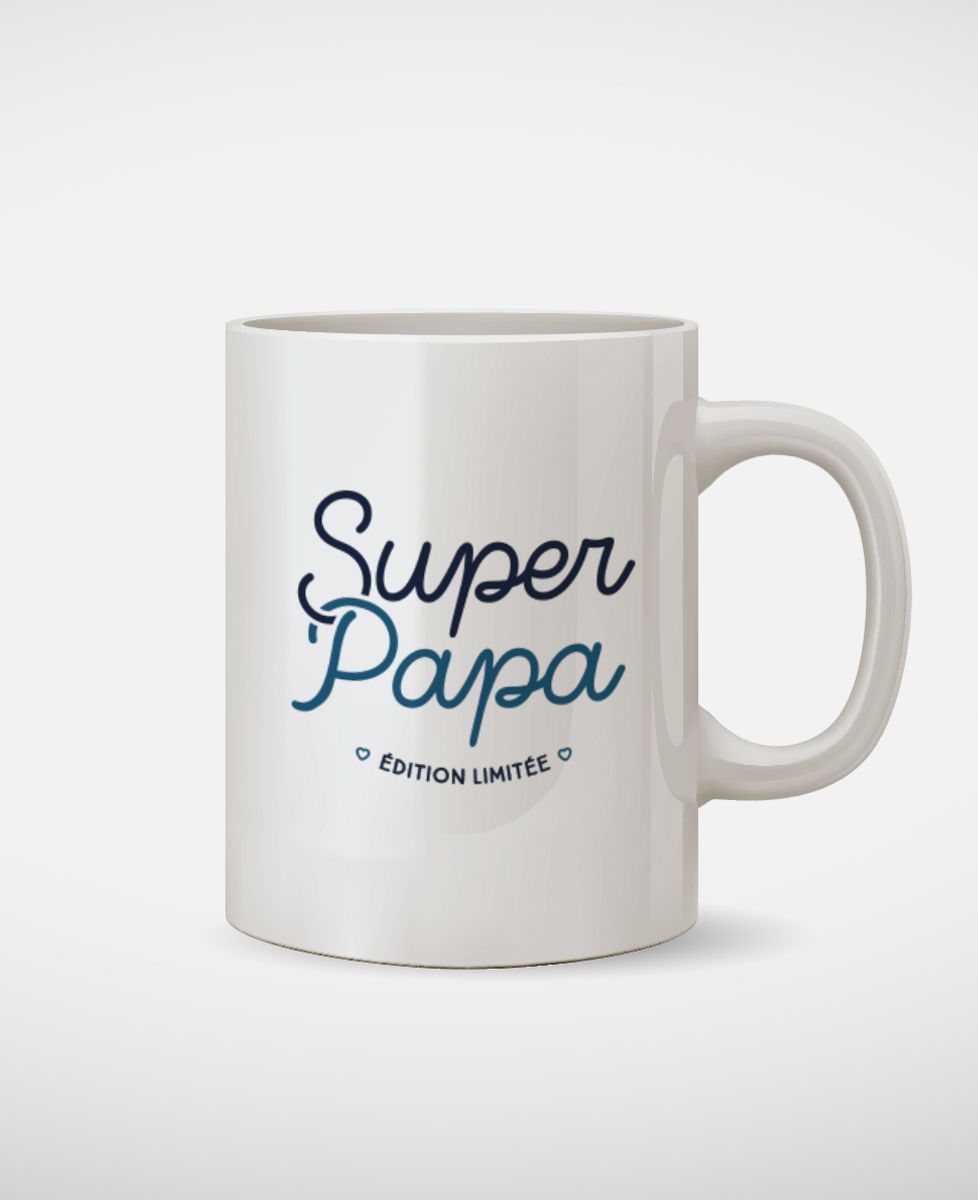 Mug Super Papa (Edition limitée) - Cadeaux Papa