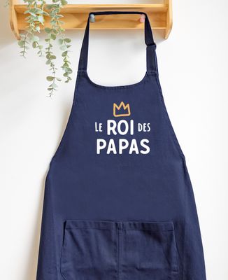 Tablier à poche Le roi des papas - Cadeaux Papa