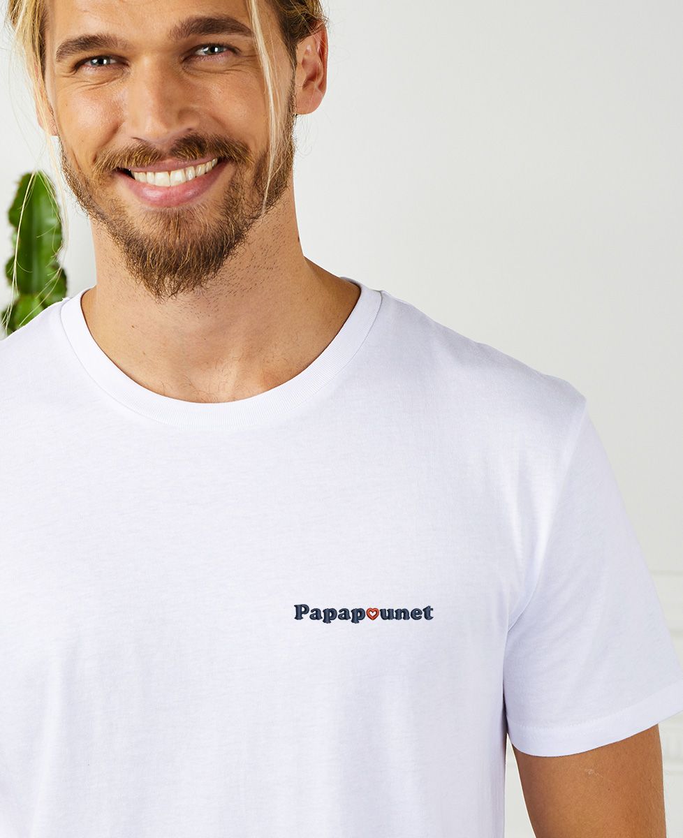 T-shirt homme Papapounet - Cadeaux Papa