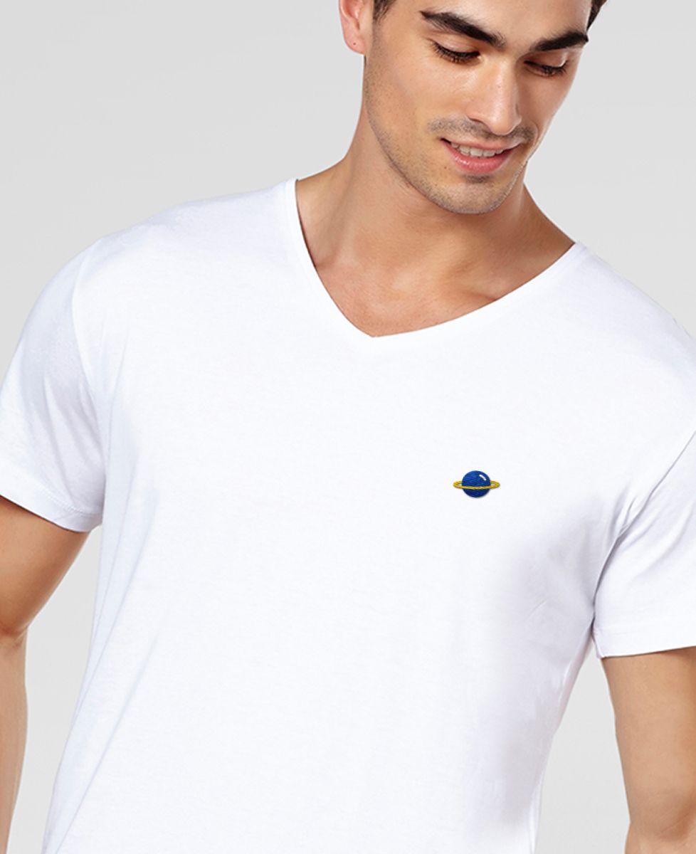 T-Shirt homme Planète (brodé)