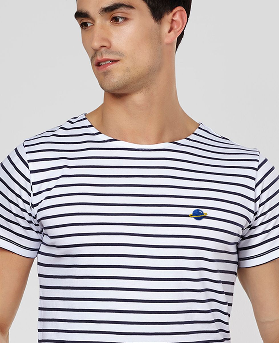 T-Shirt homme Planète (brodé)