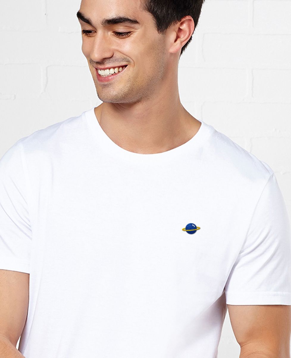 T-Shirt homme Planète (brodé)