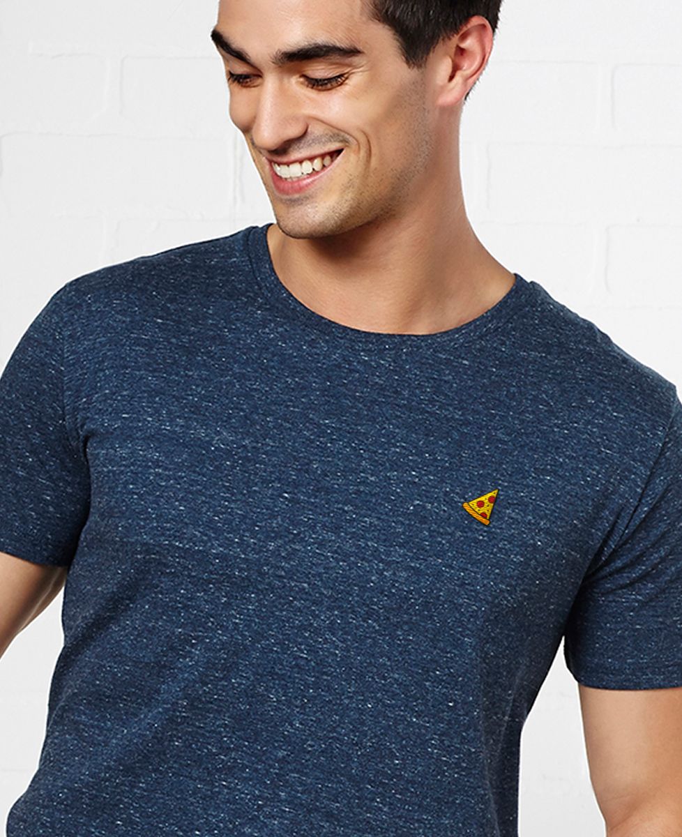 T-Shirt homme Pizza (brodé)