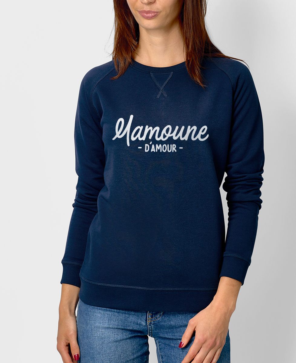 Sweatshirt femme Mamoune d'amour