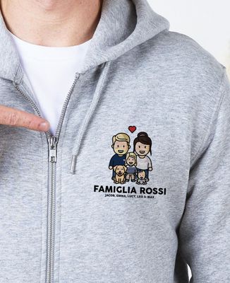 Felpa Unisex Idea Regalo per Il Papa' Super Dad Bianca S Girocollo
