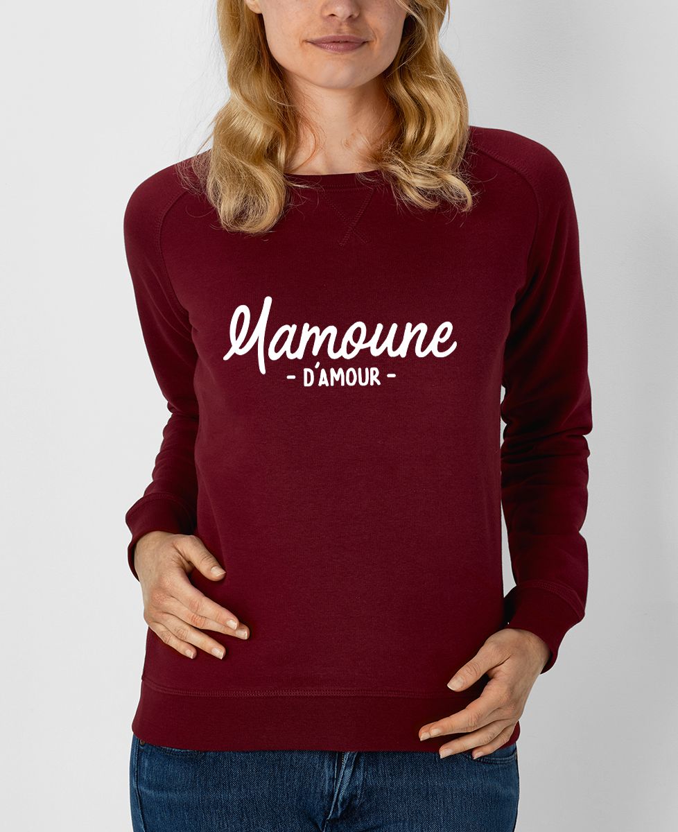 Sweatshirt femme Mamoune d'amour