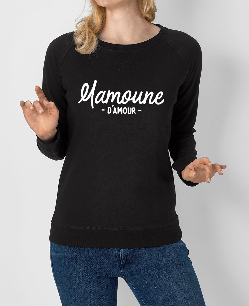 Sweatshirt femme Mamoune d'amour