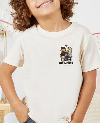 T-Shirt Kind Individualisierte Familienfigur - Papa-Geschenke, Geschenke Mama