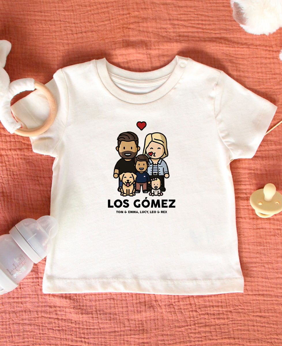 papa camisetas personalizadas para toda la familia