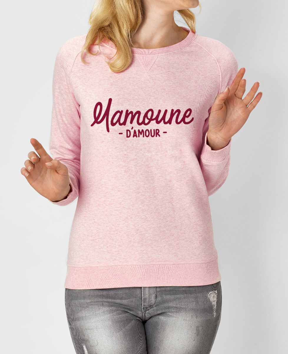 Sweatshirt femme Mamoune d'amour