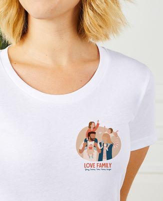Women's T-Shirt Family carrying children - Gifts for Dad, Mom's gifts
