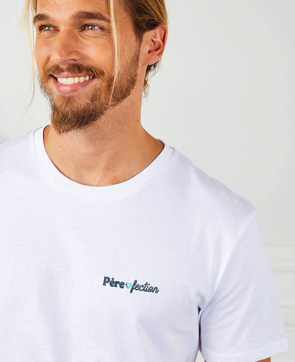 T-shirt homme Père-fection (brodé) - Cadeaux Papa