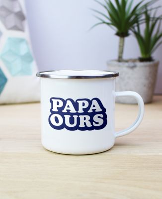 Mug Papa ours - Cadeaux Papa, Cadeaux Maman, Duo assortis