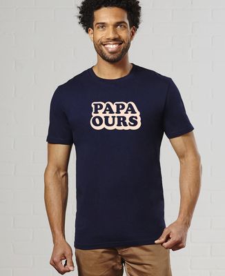 T-Shirt homme Papa ours