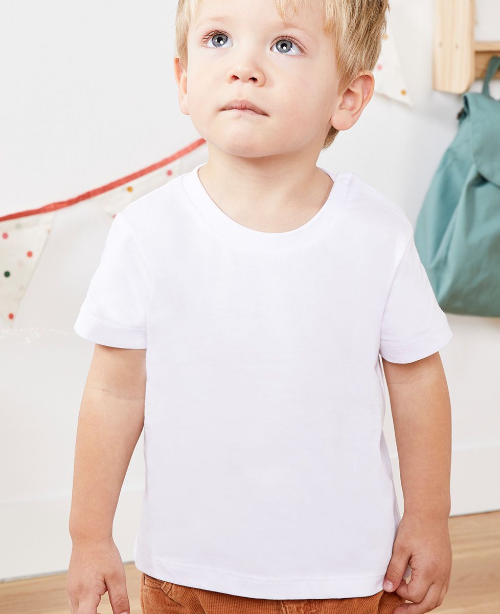 T-Shirt Baby Familienfiguren ausgerichtet individualisiert