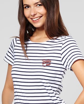 T-Shirt femme Bella Ciao (brodé)
