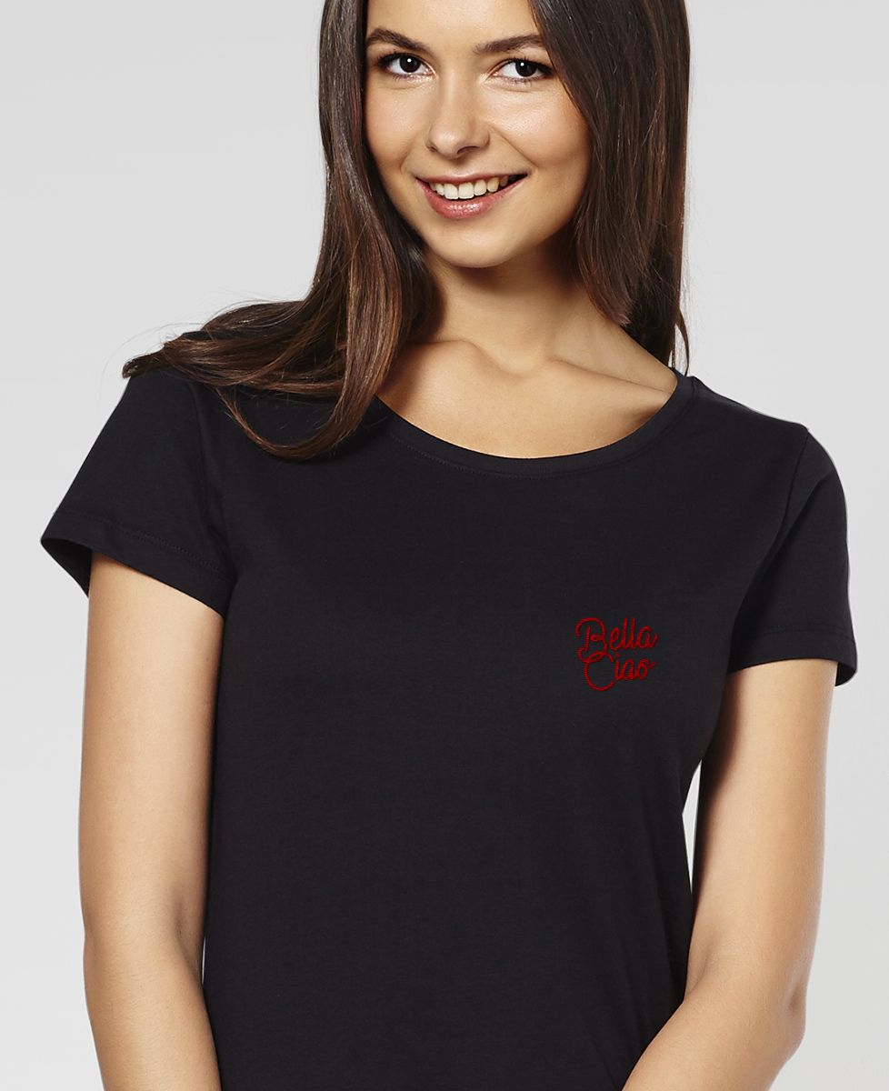 T-Shirt femme Bella Ciao (brodé)
