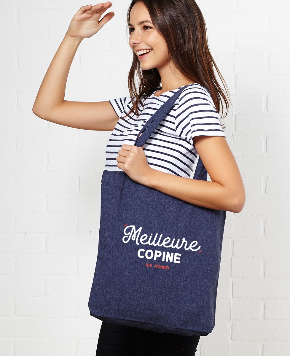 Tote bag Meilleure copine - Cadeaux Couple