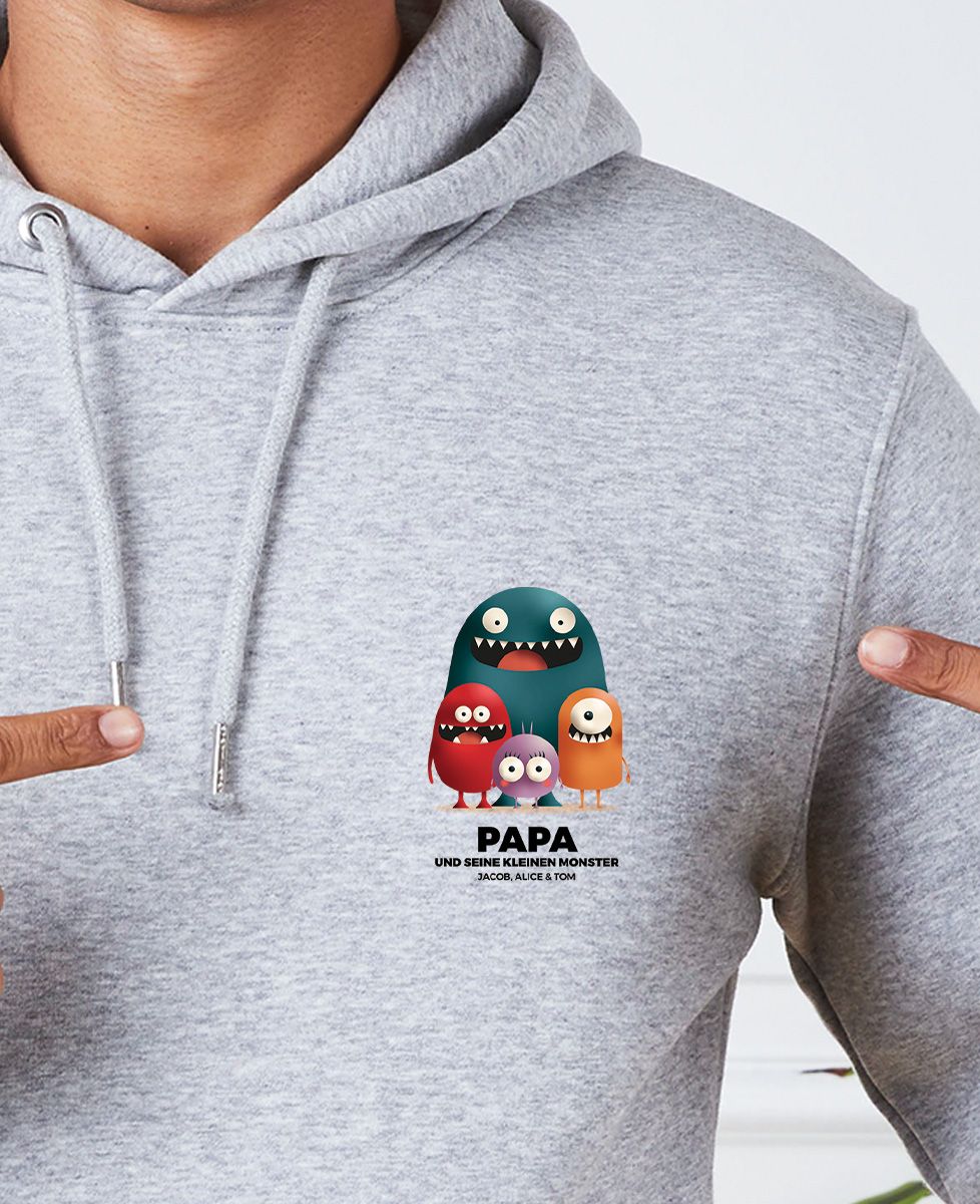 Geschenk Hoodie Herren Personalisieren Hoodie Herren Papa Und