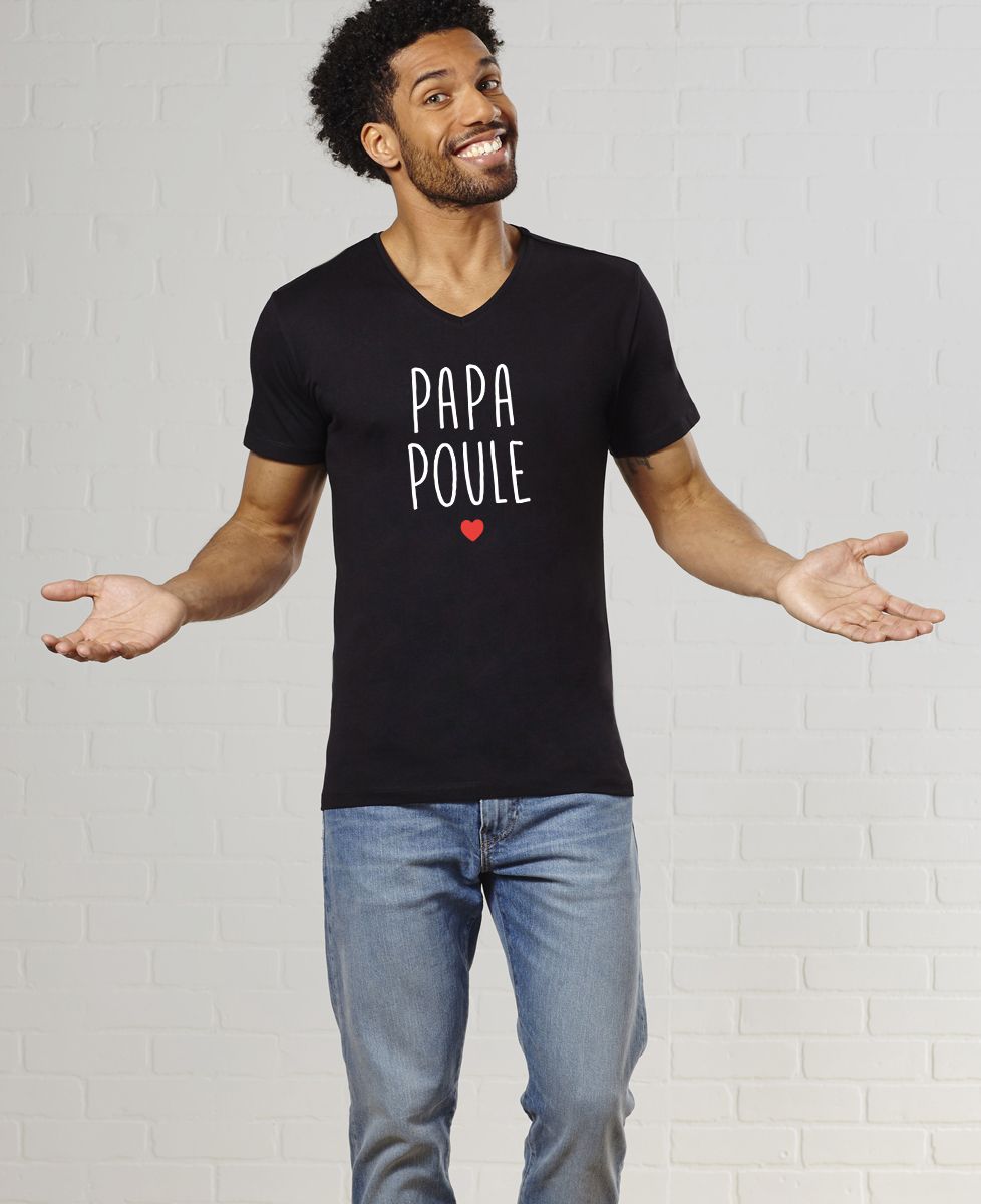 T-Shirt homme Papa poule