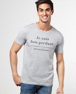 T-Shirt homme Je suis bon perdant
