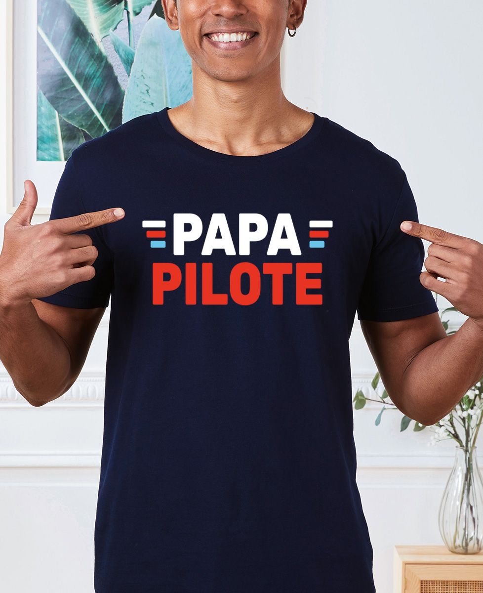 T-shirt Pilote D'hélicoptère – Cadeau Pour Aviateur, Passionné De Vol, Modélisme, Fête Des Pères