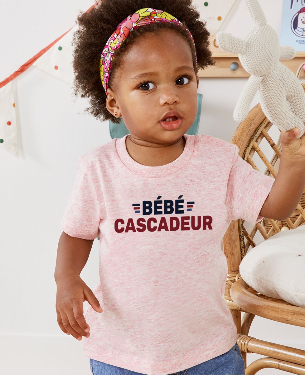 T-shirt bébé Bébé Cascadeur - Duo assortis