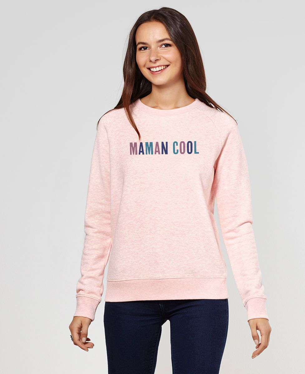 Sweatshirt femme Papa - Maman - Bébé cool