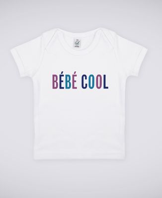 T-shirt bébé Bébé cool - Cadeaux Papa, Cadeaux Maman, Future Maman, Duo assortis
