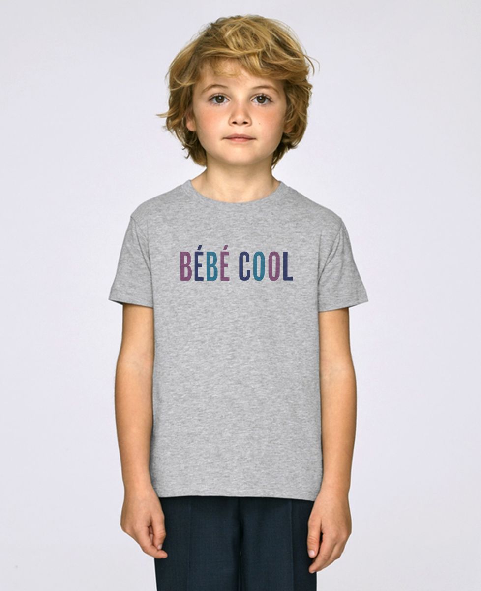 T Shirt Enfant Bebe Cool Monsieur Tshirt Kids Mode Enfant