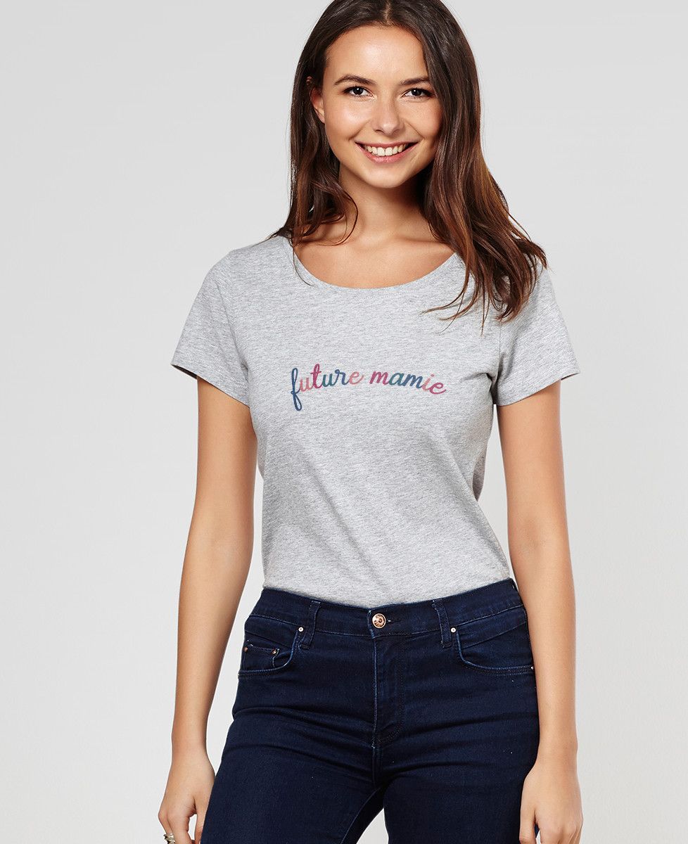 T-shirt femme Future mamie - Cadeaux Mamie