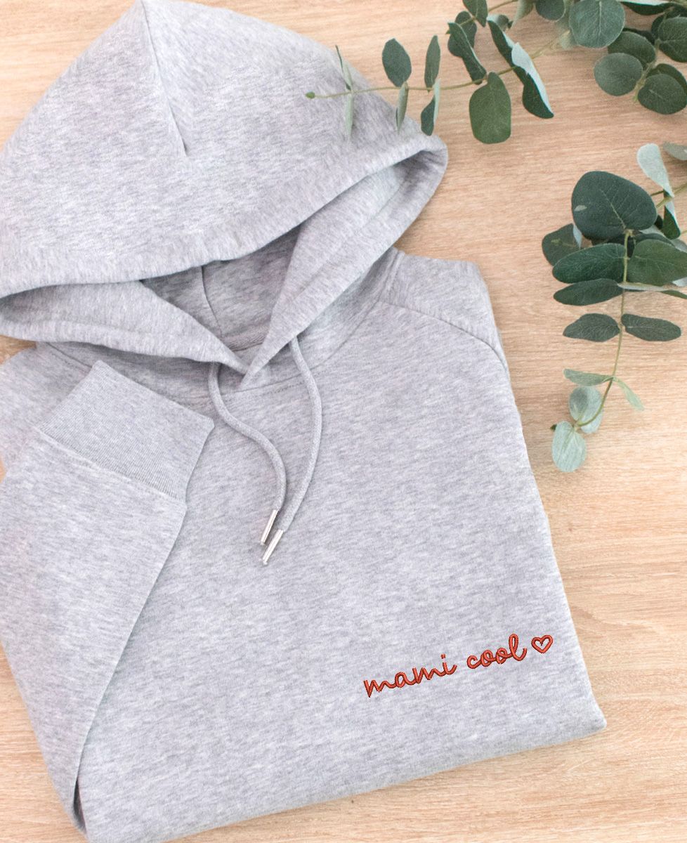 Sudadera con capucha para mujer Mami cool (bordado) - Regalos para mamá