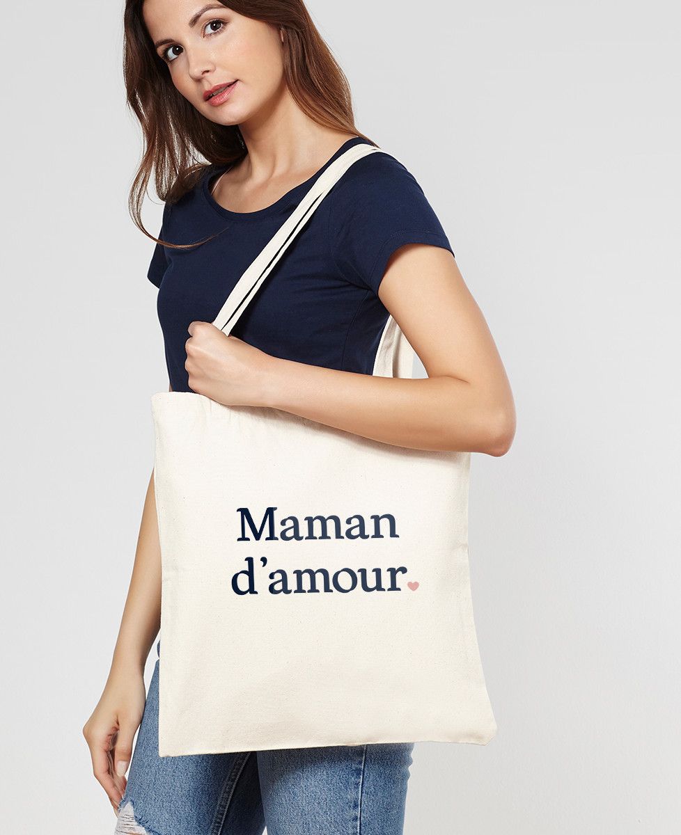 Tote bag Maman d'amour II