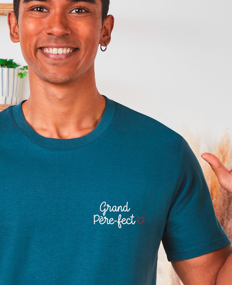 T-shirt Homme Fruit Of The Loom - Grand-père - Adulte - Neuf Sans étiquettes