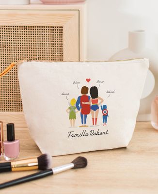 Trousse Famille super-héros personnalisé