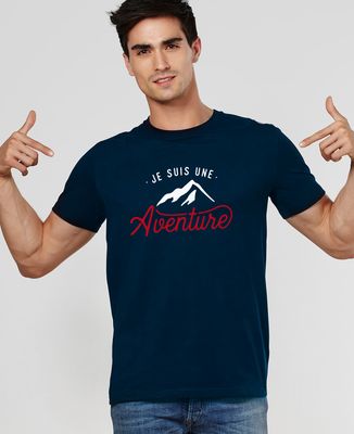 T-shirt homme Je suis une aventure