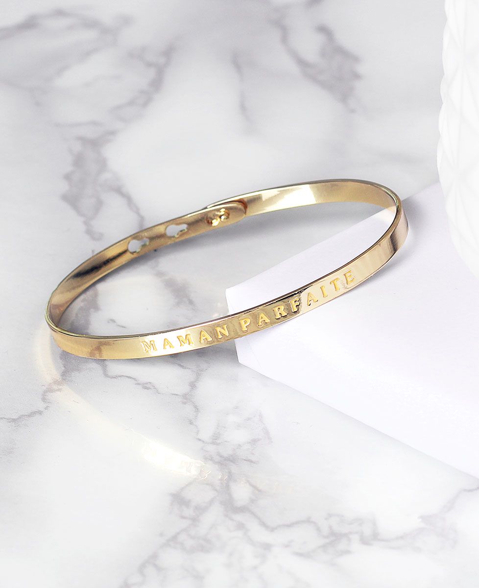 Bracelet Jonc Maman parfaite