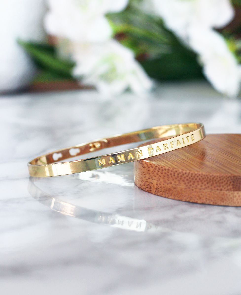 Bracelet Jonc Maman parfaite