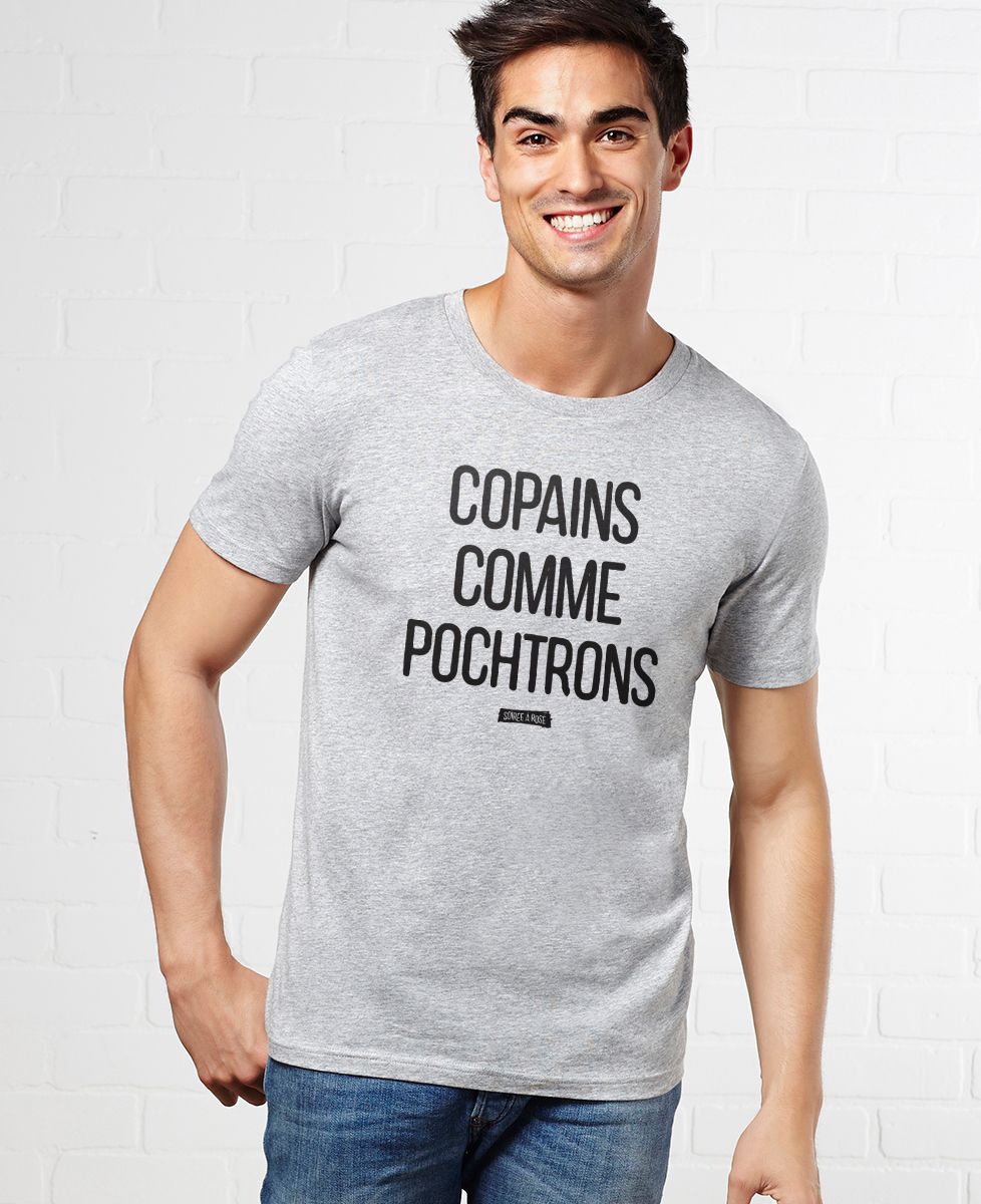 T-Shirt homme Copains comme pochtrons