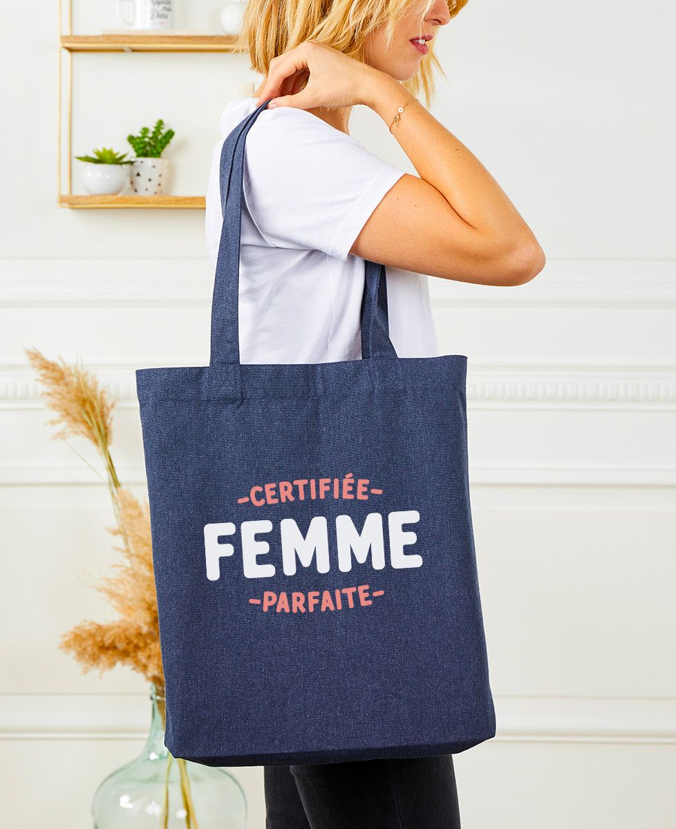 Tote bag Certifiée femme parfaite
