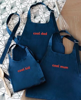 Apron with pocket Cool dad (embroidered)