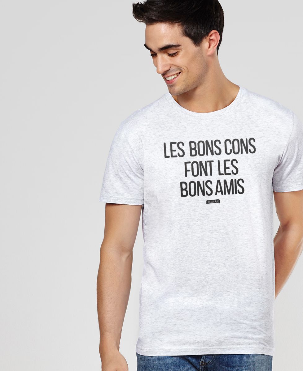 T-Shirt homme Les bons cons font les bons amis