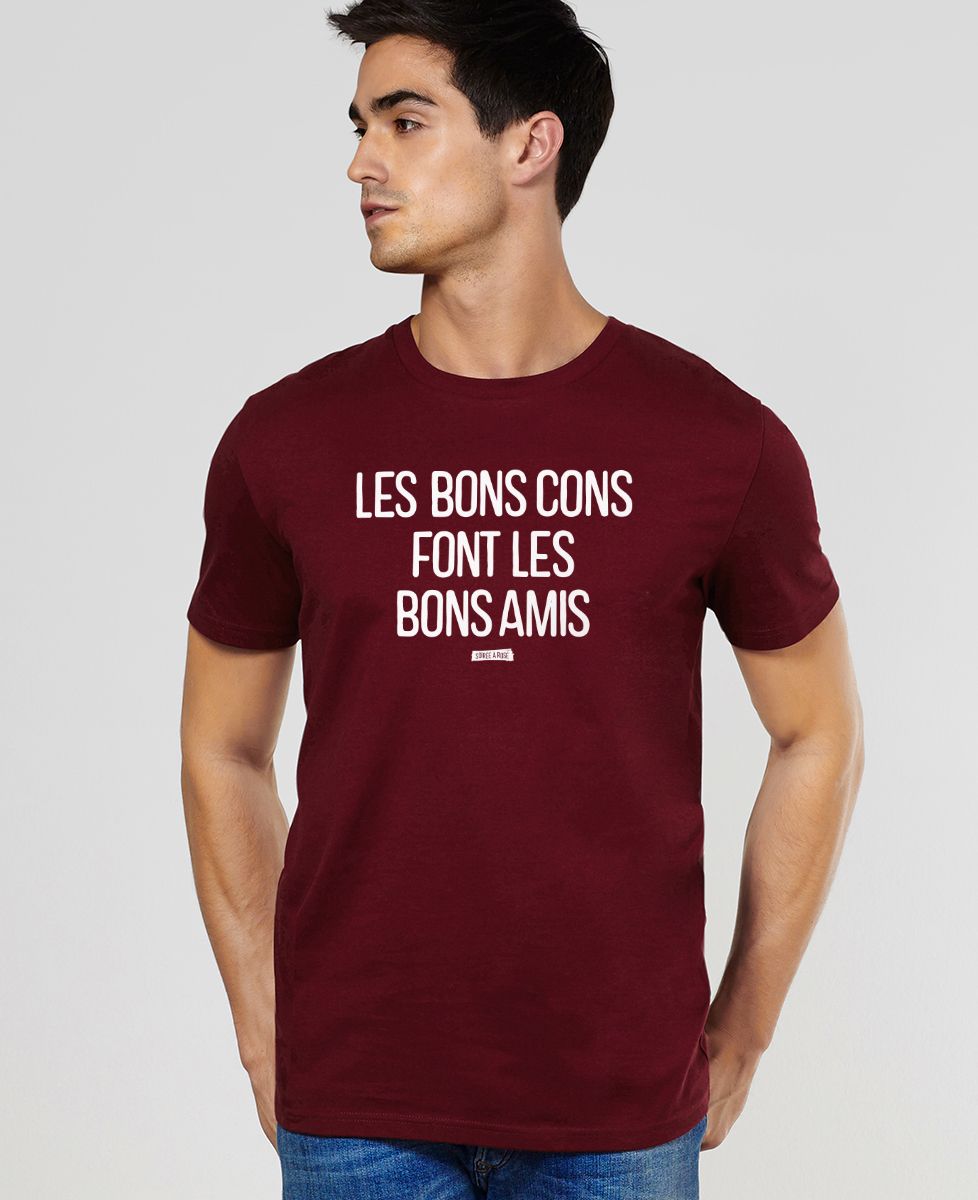 T-Shirt homme Les bons cons font les bons amis