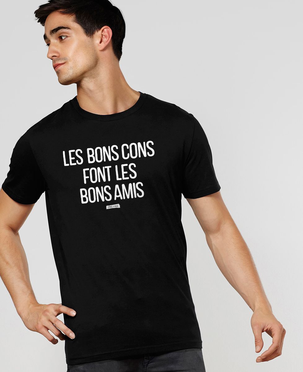 T-Shirt homme Les bons cons font les bons amis
