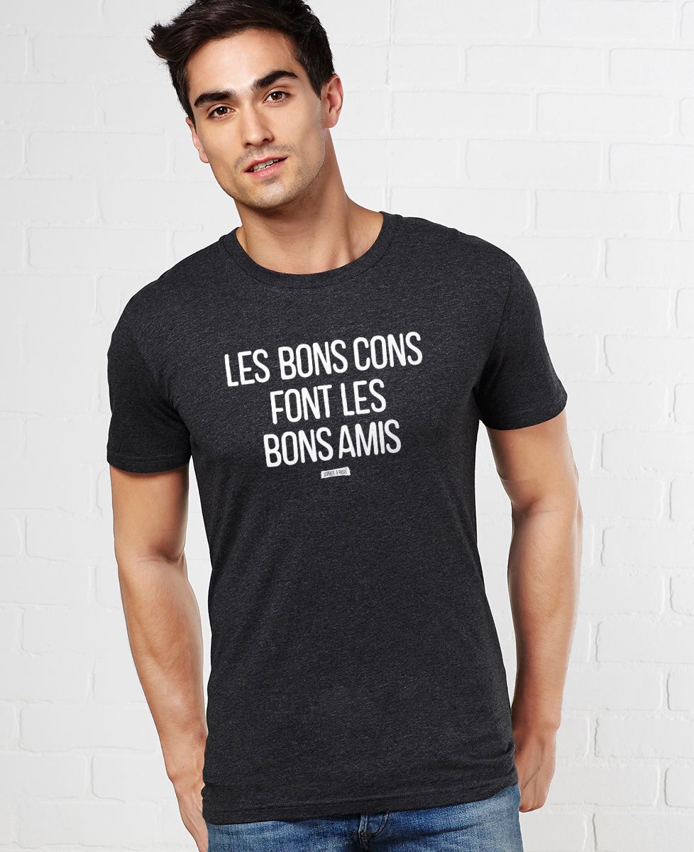 T-Shirt homme Les bons cons font les bons amis