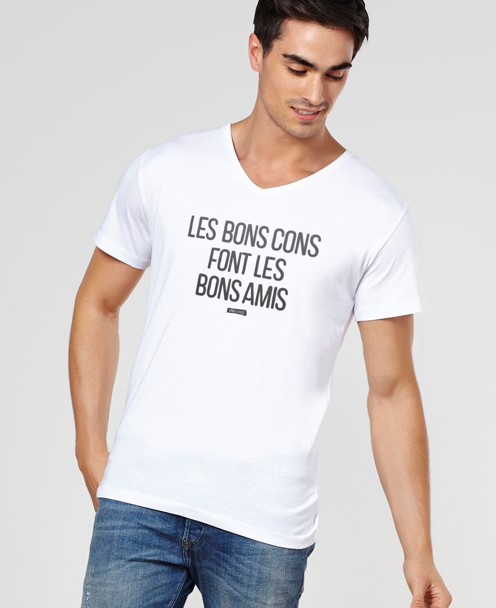 T-Shirt homme Les bons cons font les bons amis