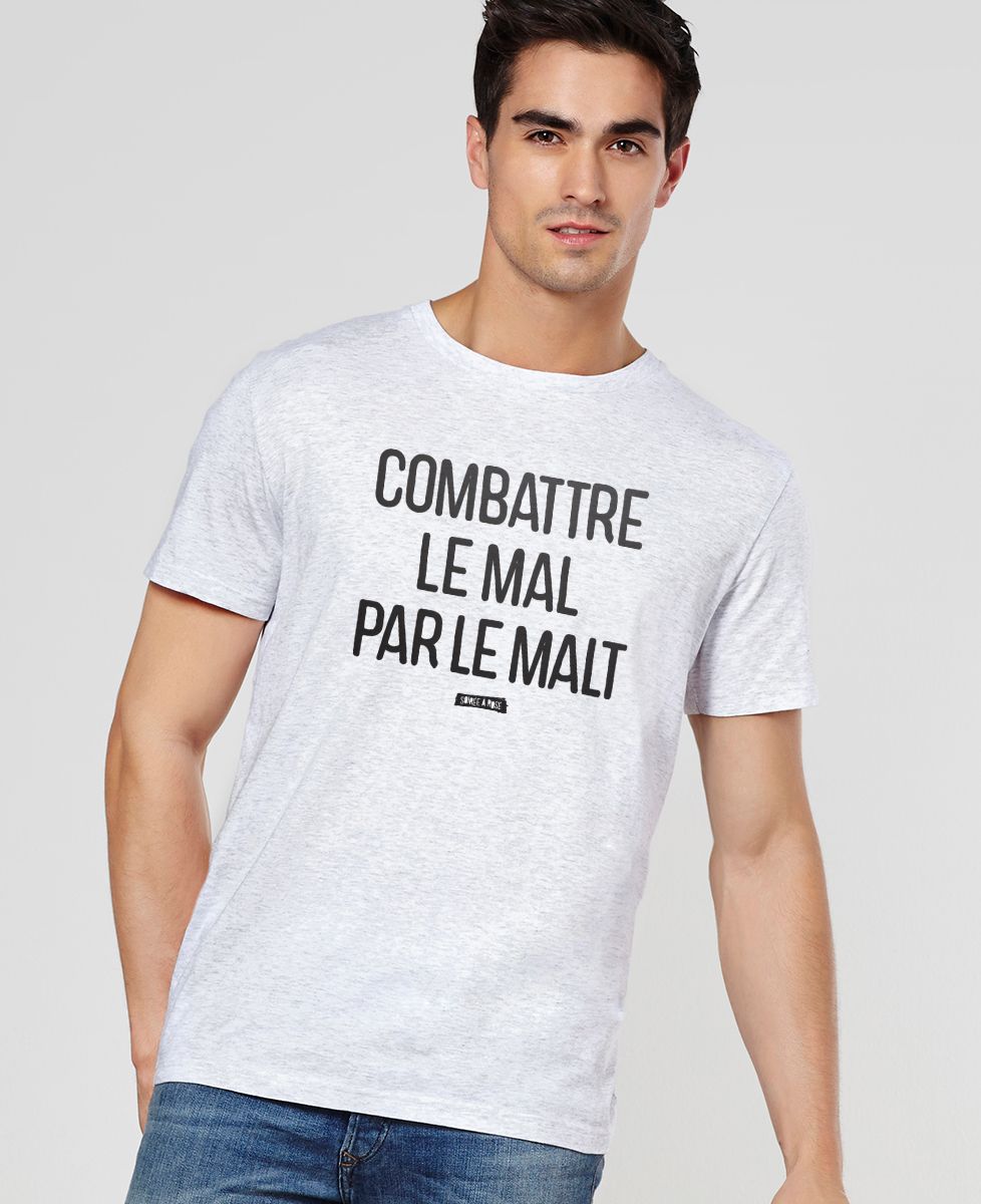 T-Shirt homme Le mal par le malt