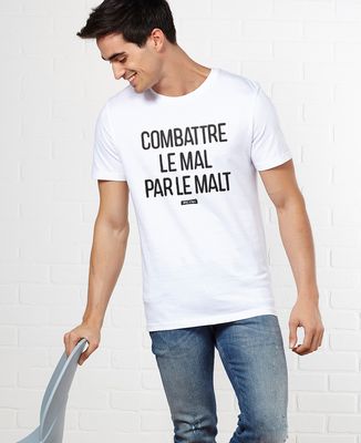 T-Shirt homme Le mal par le malt