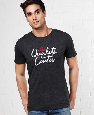 Shirt Coton T Shirt Noir Homme QualitÃ© Tee-shirt Noir Coton